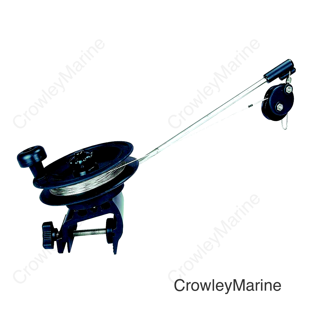 Scotty 1071DP Laketroller Manual Downrigger Clamp Mount (2" opening)