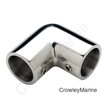 Seachoice 90 Degree Stainless Steel Bow Elbow For 7/8" OD Tubing
