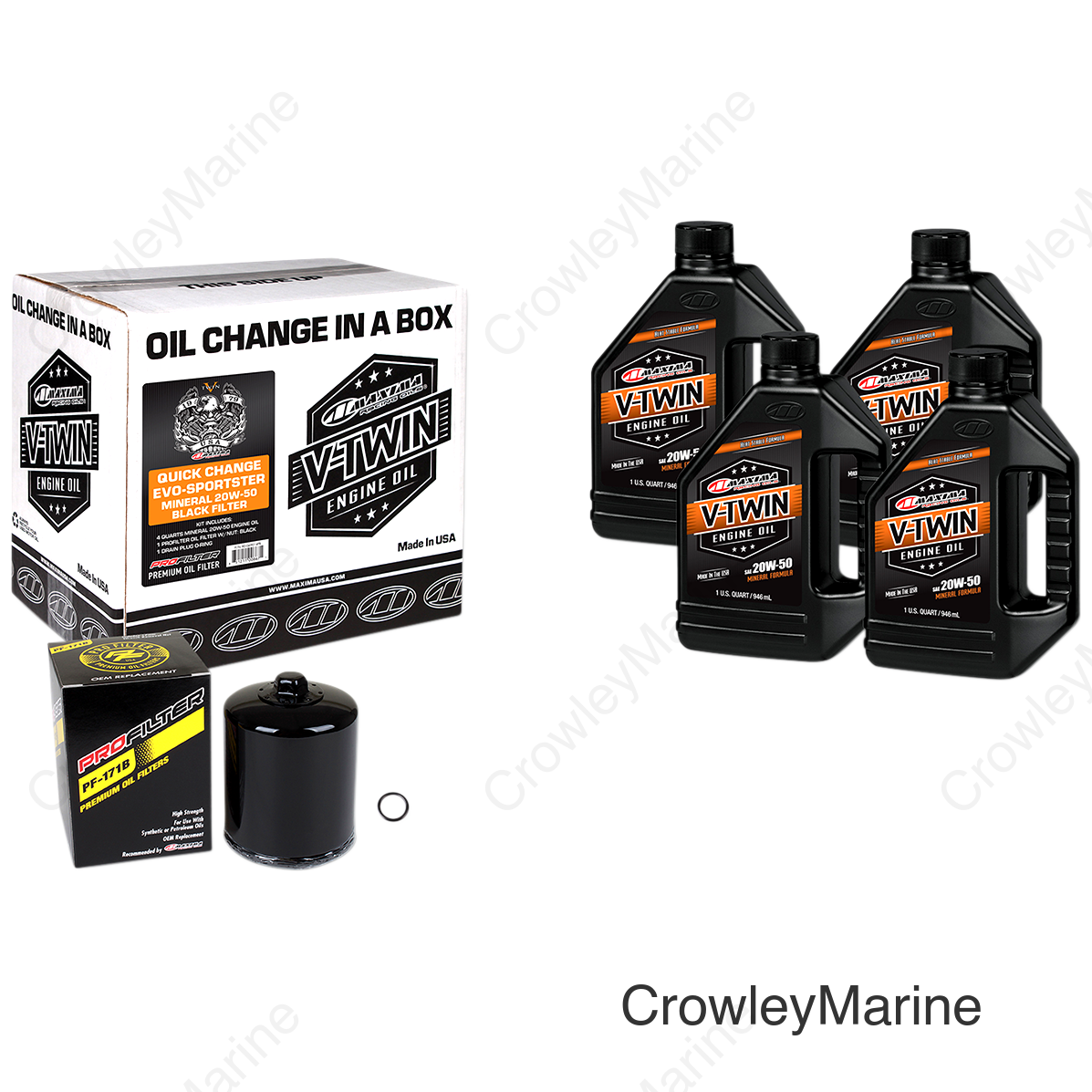 Evo/XL Quick Oil Change Kit - Black Filter