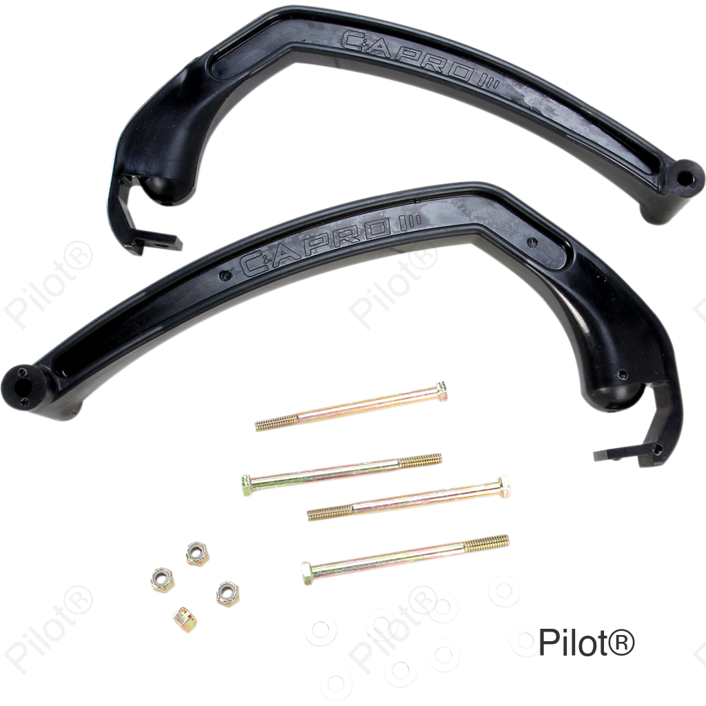 Replacement Ski Handles - Black - Pair