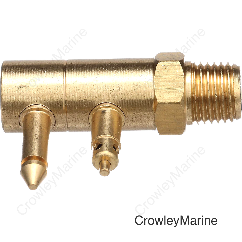 Seachoice Fuel Connector Tank for Evinrude/Johnson, Male, 1/4 in. NPT