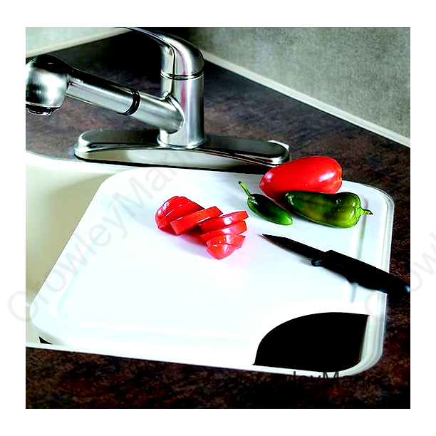 Camco 43857 Sink Mate Cutting Board, White