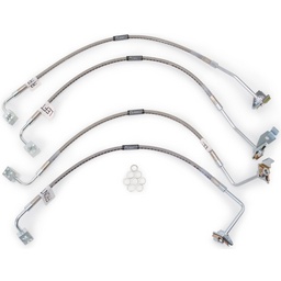Russell Performance 07-08 Jeep Wrangler JK with 4in Lift Brake Line Kit