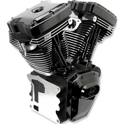 T124 Long Block Engine - Black - Touring | Dyna