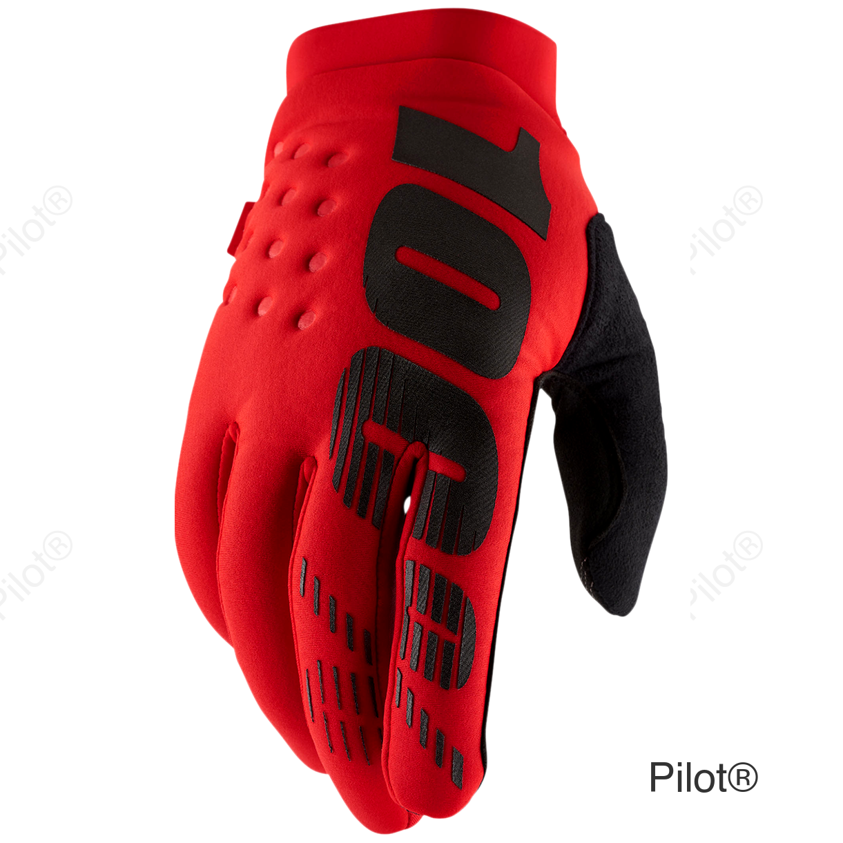 Brisker Gloves - Red - Small