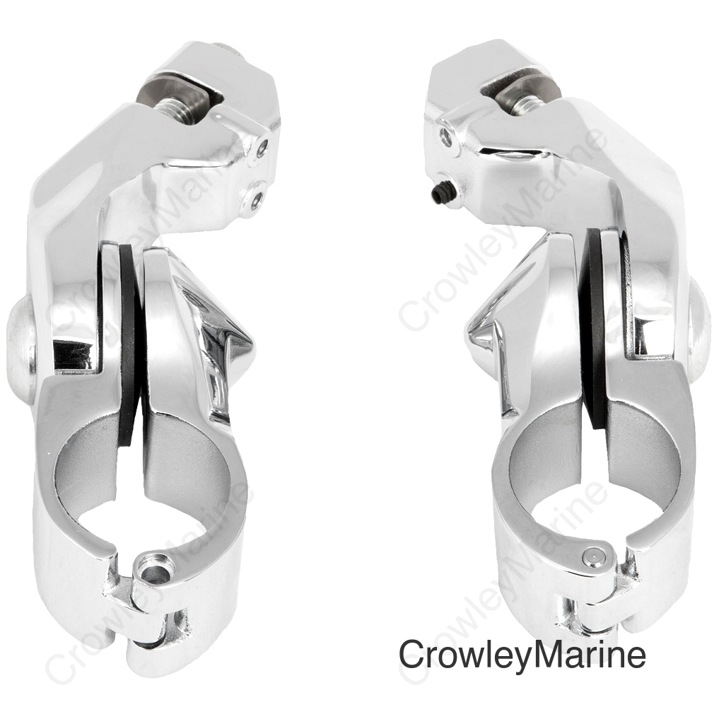 ADJ HIGHWAY PEG MNT KIT SHORT CHROME