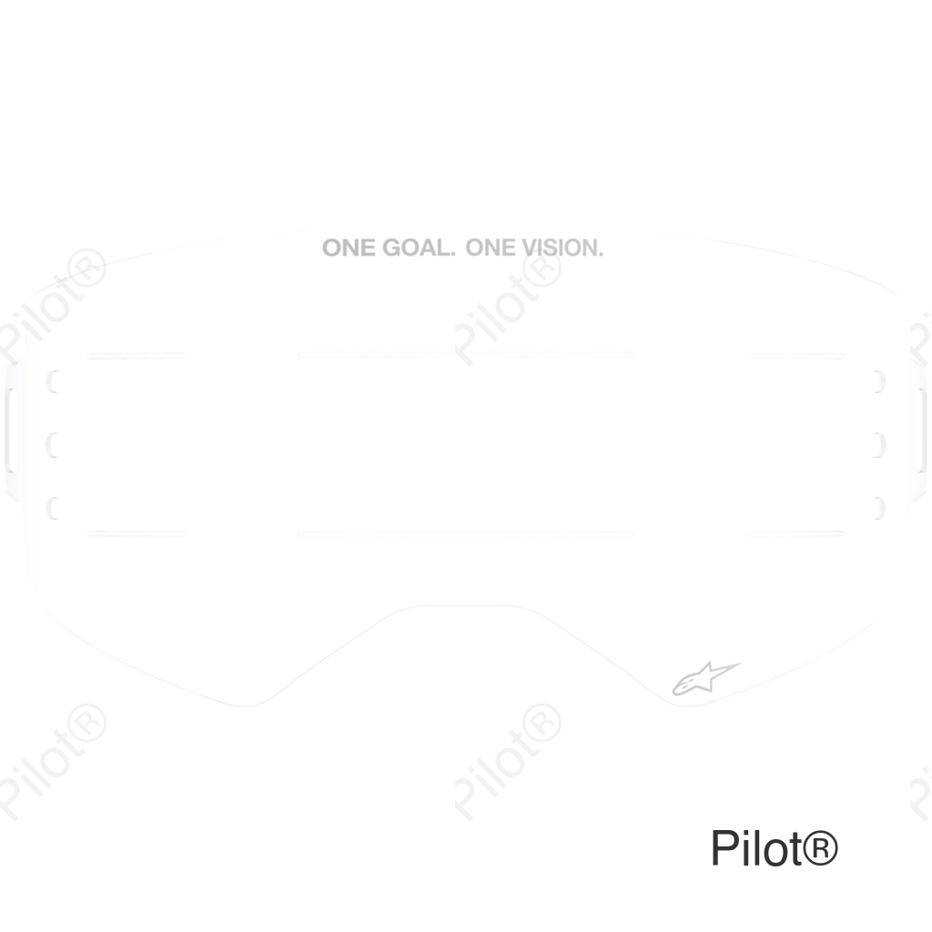 Supertech Lens - Roll-Off - Wide Vision - Clear