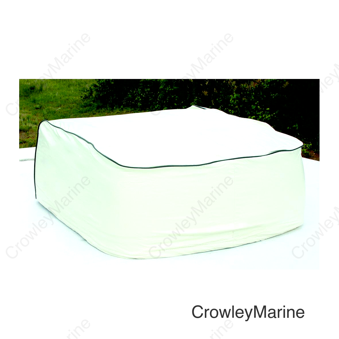 Camco 45391 Vinyl AC Cover Fits Coleman Mach 1, II and III TSR Models Except #7100 (Includes Aerodynamic Shroud)