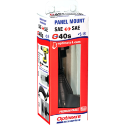 Weatherproof SAE Thin Panel Mount Socket O-40 - Short thumbnail-0