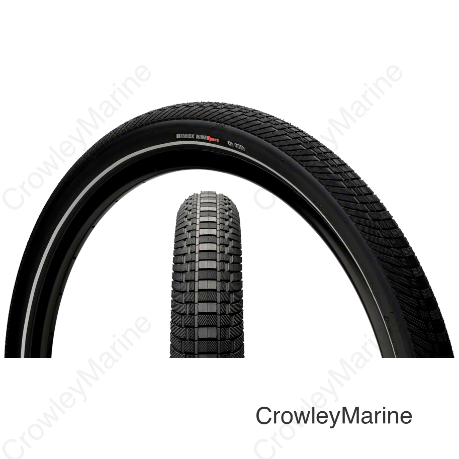 Kenda Kwick Nine Tire - 29 x 2.2 Clincher Wire Black/Reflective 60tpi KS