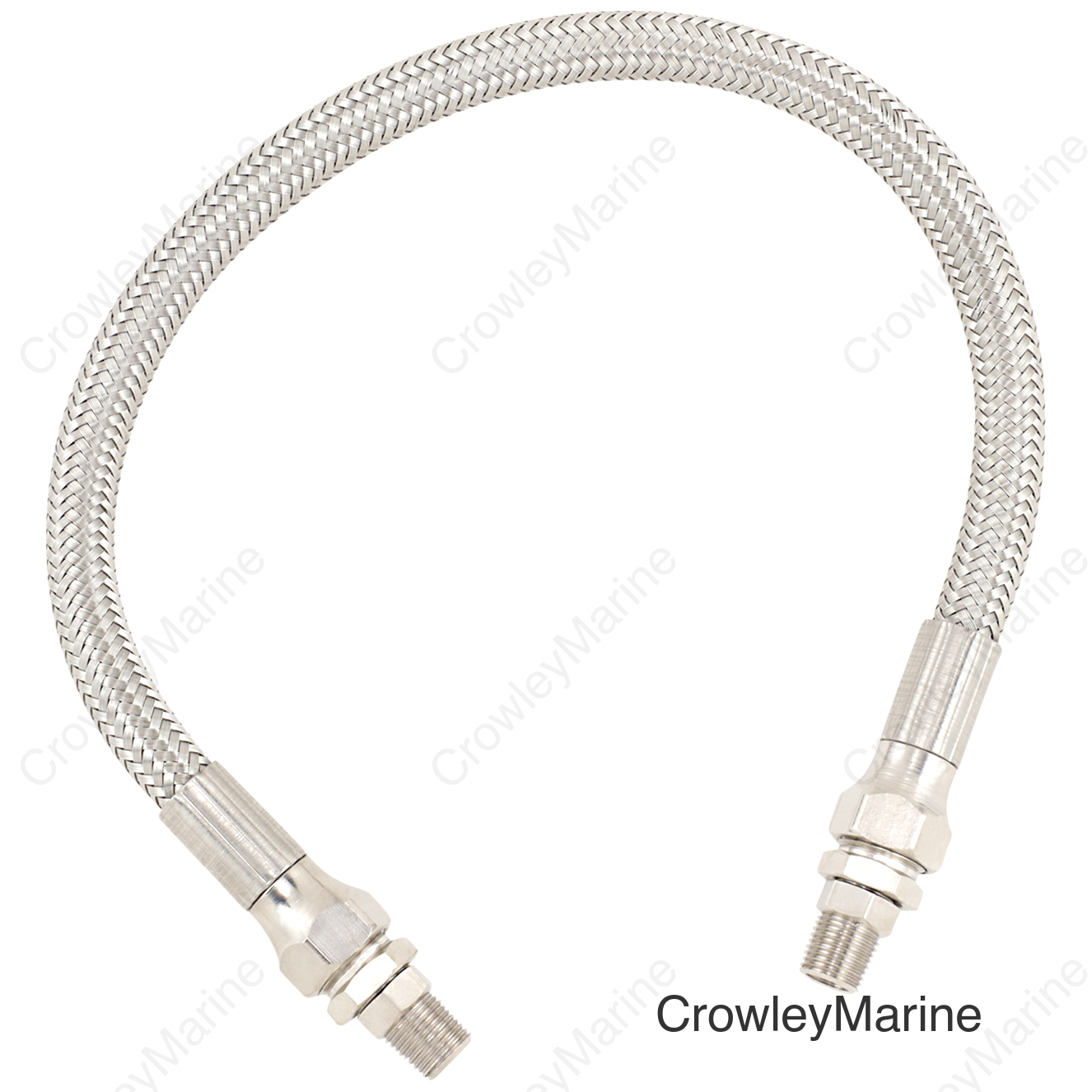 14"SS OIL LINE W/FITTINGS