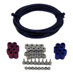 Nitrous Express D-2 Black Hose Conversion for 4 Cyl Direct Port Systems thumbnail-1