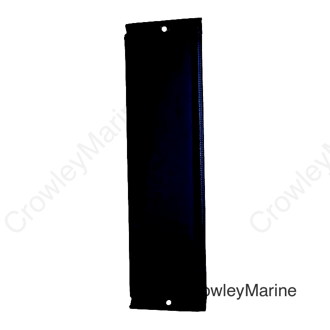 Taylor 339 Vinyl Covered Contour/Flat Fender, 26" Black