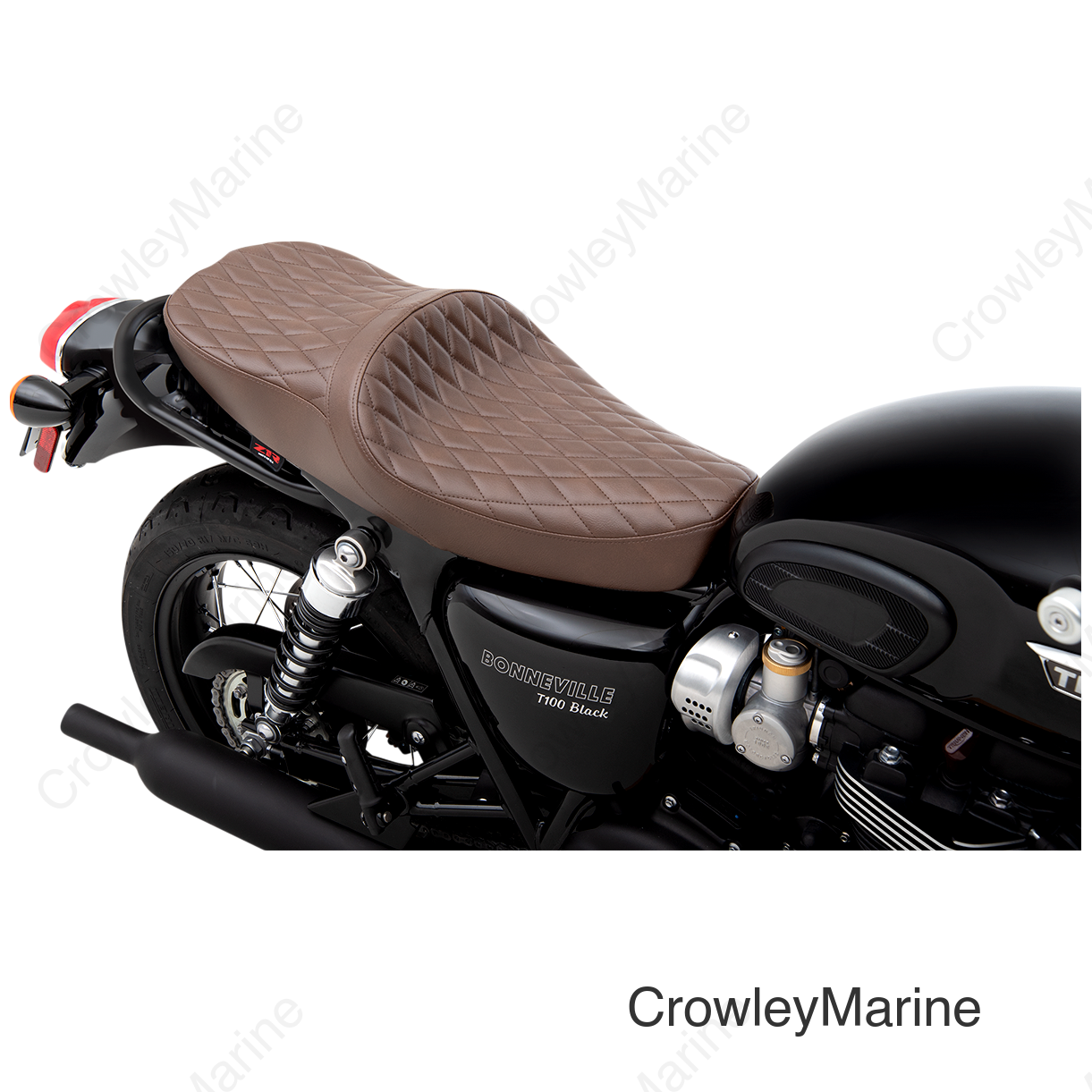 SEAT LWTR TRI DIAM BRN