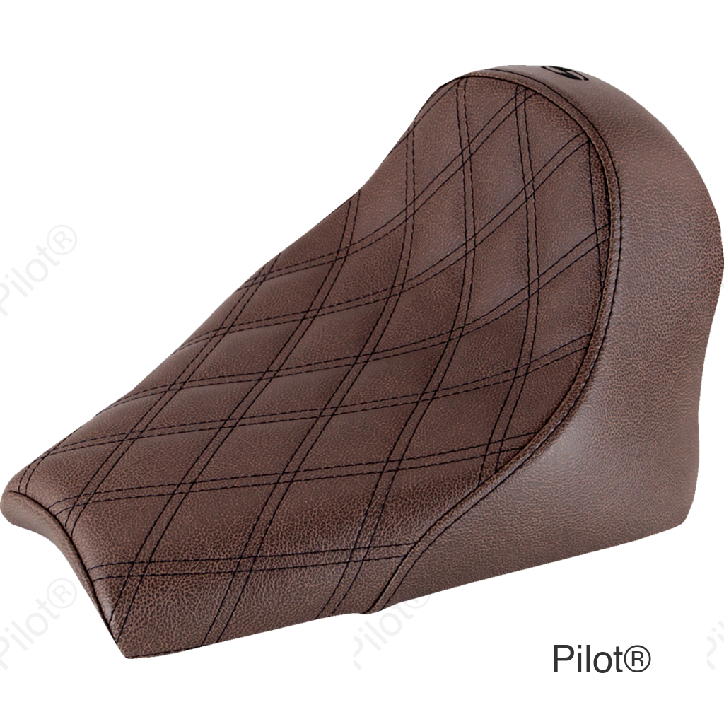 Seat - Renegade Solo - Lattice Stitched - Brown