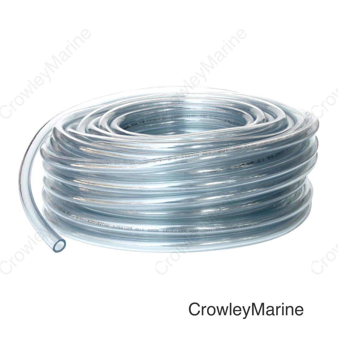 TUBING  VINYL 1/2' X 100'