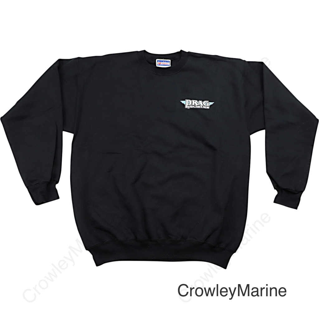 DRAG SW/SHIRT BLACK XXL