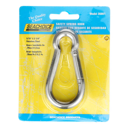Seachoice Interlocking Spring Hook, 3.25 In. X 0.3125 In., 480 Lb. Max Load thumbnail-5