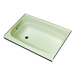 Specialty Recreation Left Drain Bathtub, 24" x 40", Parchment