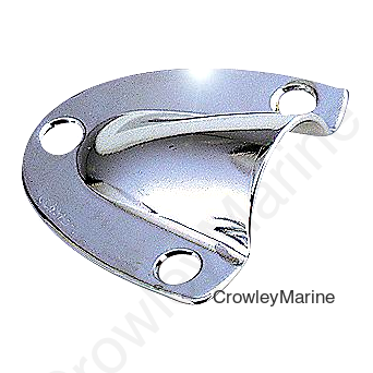 Seachoice 16141 Stainless-Steel Clam Shell Vent - 1-21/32" x 1-3/4" x 7/16"