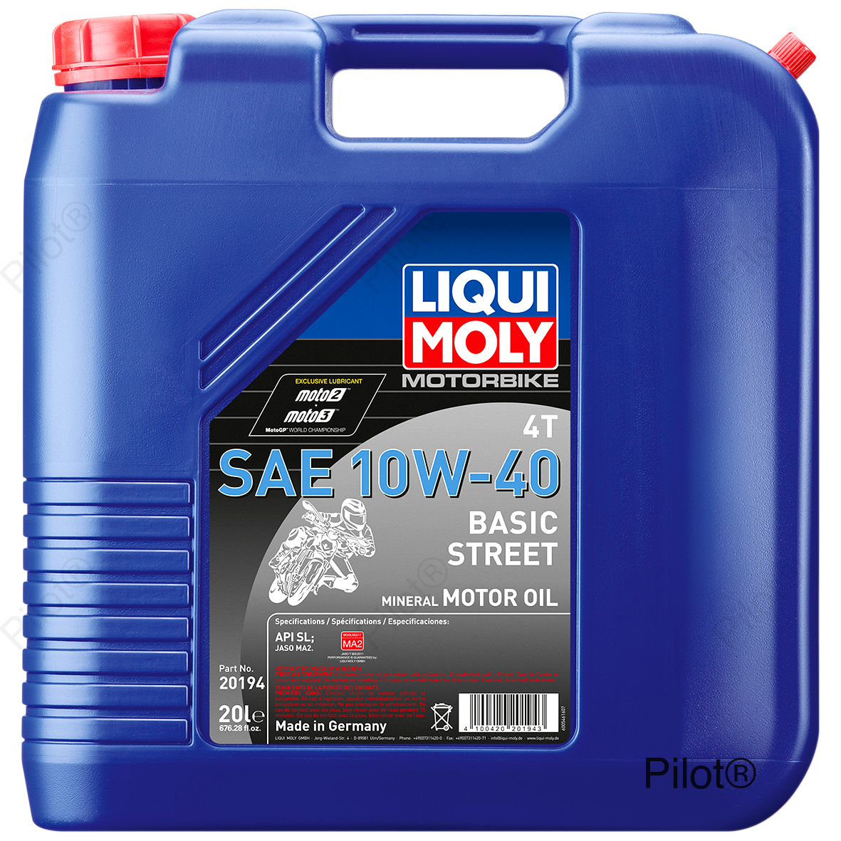 Basic Street 4T Oil - 10W-40 - 20 Liters