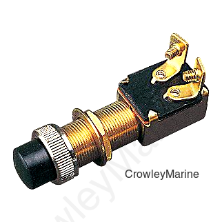 Momentary Push Button Switch w/Cover