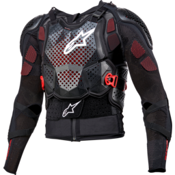Bionic Tech v3 Jacket - Black/White/Red - Small thumbnail-0