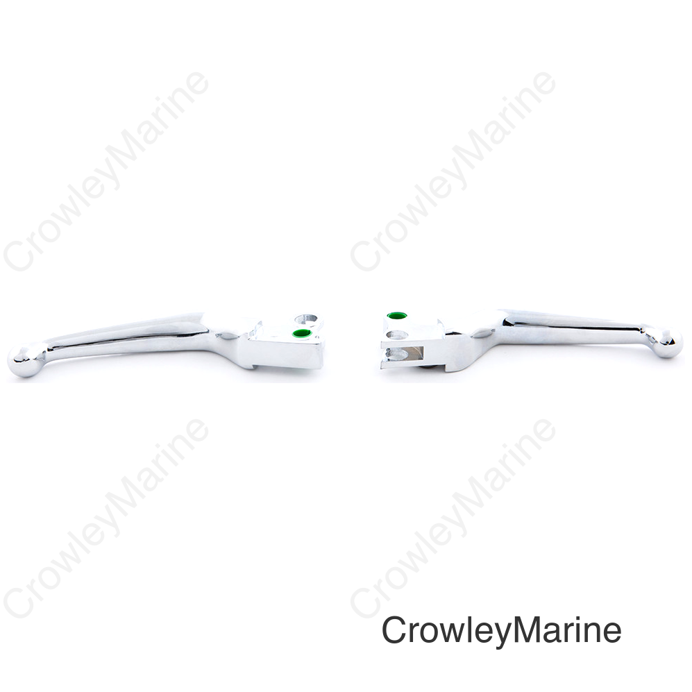 BRAKE AND CLUTCH SET CHROME BIG TWIN & XL 82-95