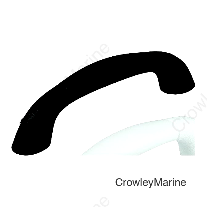GRAB HANDLE PVC COAT BLACK