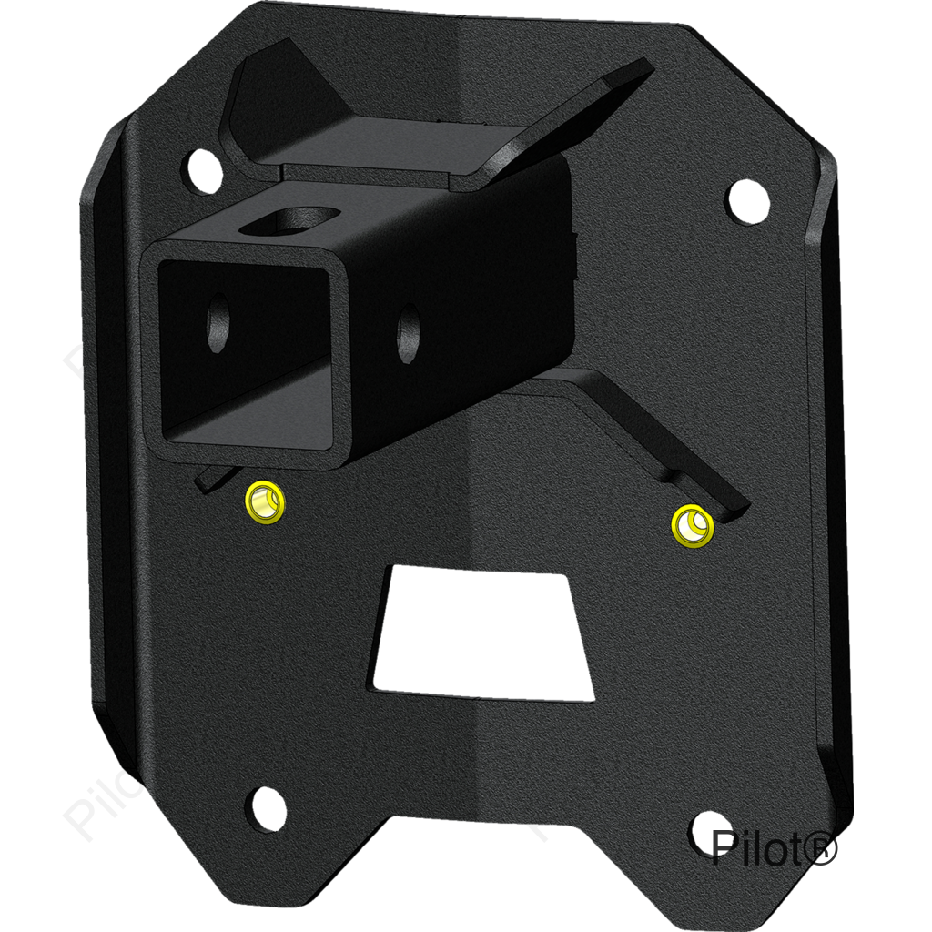 Hitch - Rear Receiver - 2" - Polaris RZR