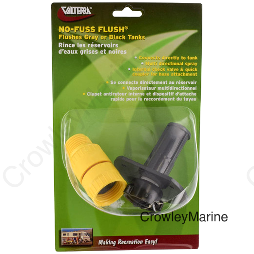 NO-FUSS FLUSH WITH CHECK VALVE, PKGD (RV0000614)