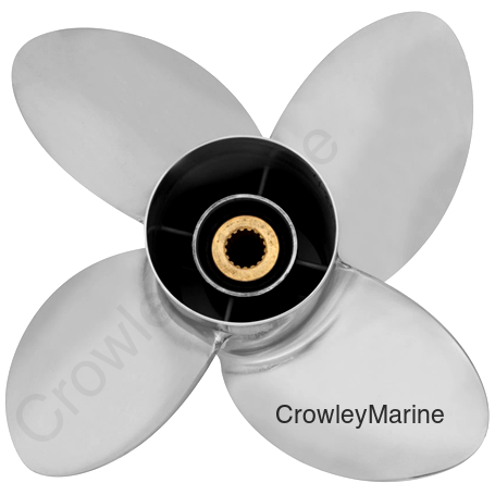 XL4 Prop - 4 Blade 16.13x17RH Stainless Steel