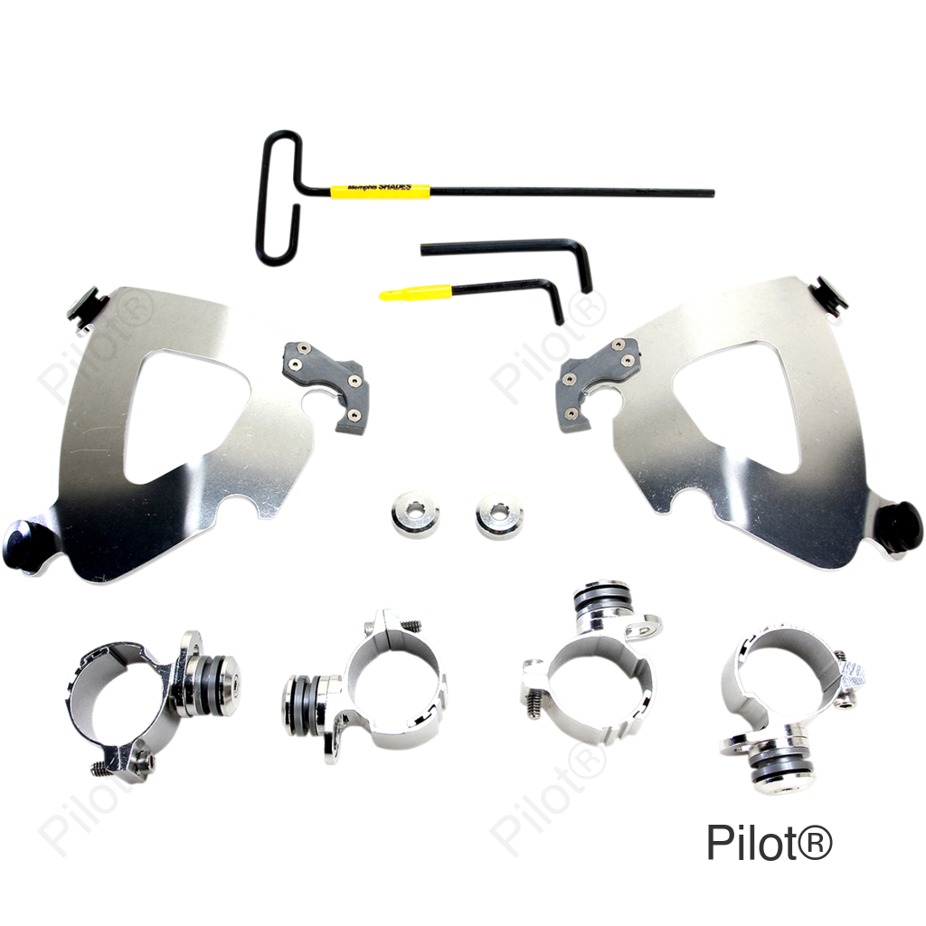 Gauntlet Mounting Kit - Polished - XL1200