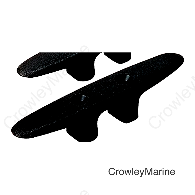 SeaDog 0433401 Heavy Duty Nylon Cleat, Black, 1 pr.