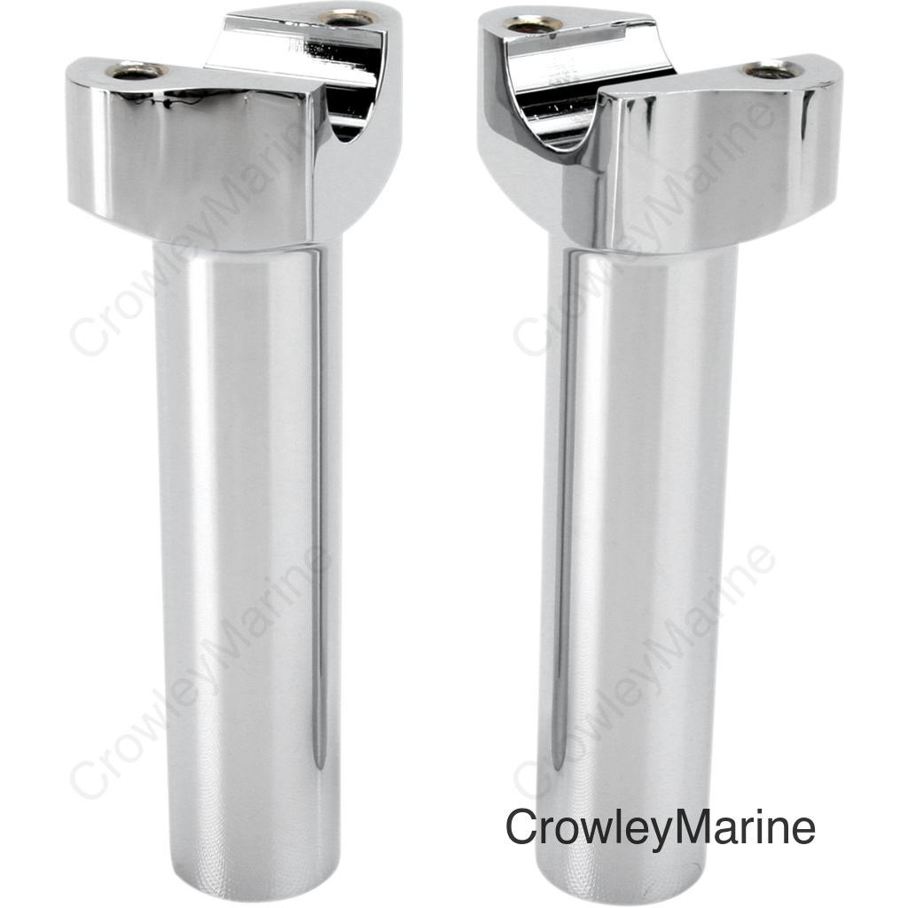 RISERS STRAIGHT 5.5" CHR