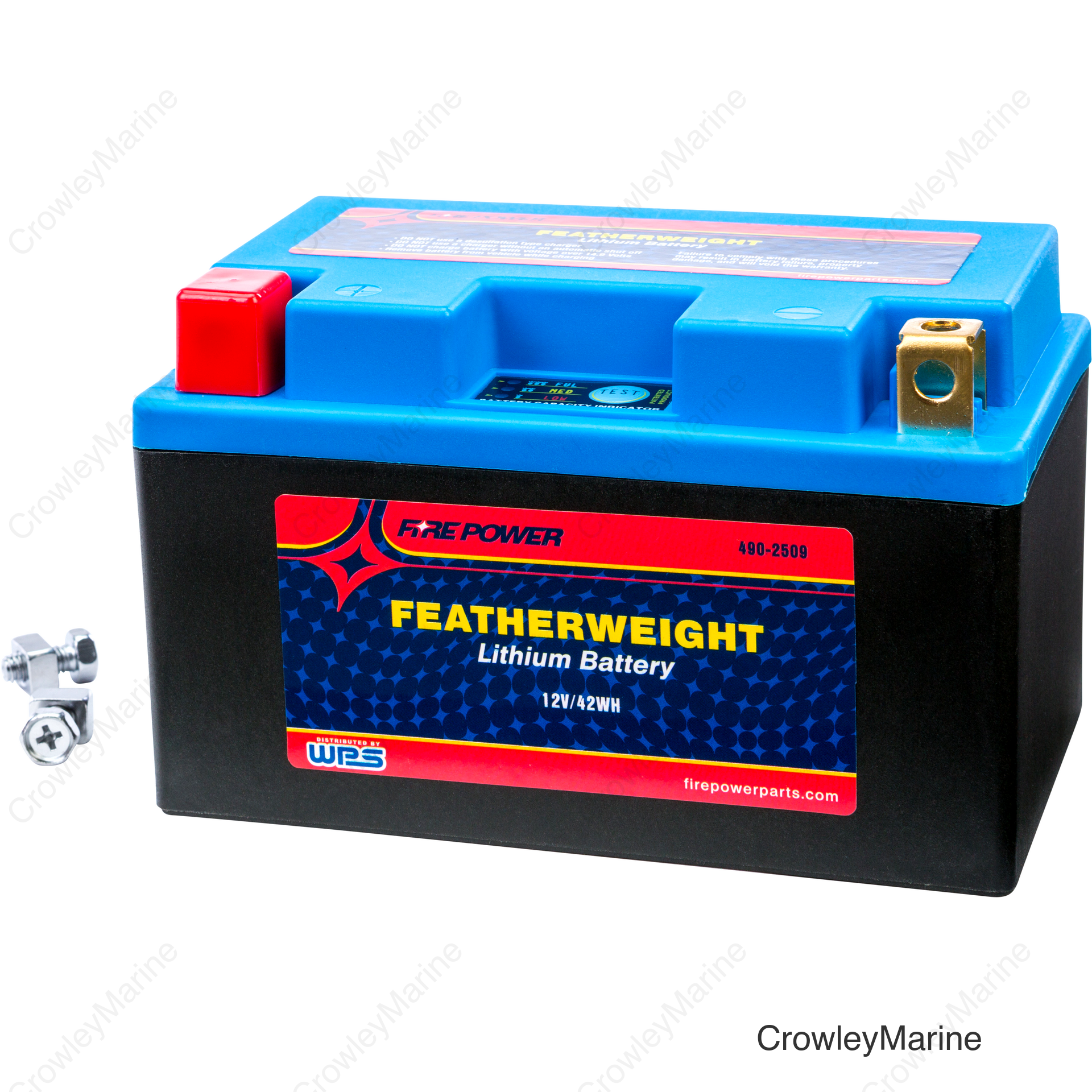 FEATHERWEIGHT LITHIUM BATTERY 230 CCA HJTZ10S-FP-IL 12V/42WH
