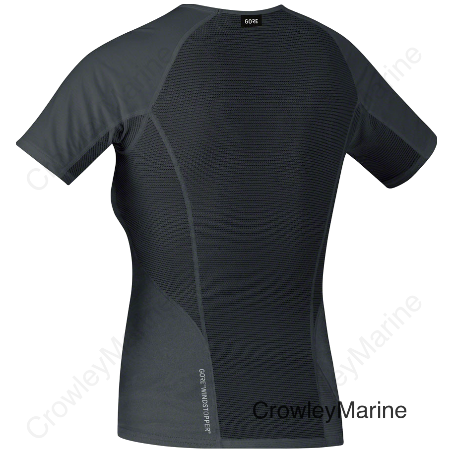Gorewear M Windstopper Base Layer Shirt - Black Women's Large