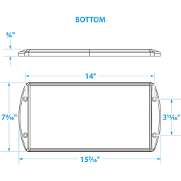 Seachoice Premium Durable Battery Tray, Fits Group 31 Batteries thumbnail-3