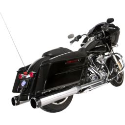 El Dorado Dual Exhaust System - Chrome - Black Thruster thumbnail-1