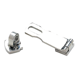 Seachoice Marine-Grade Safety Hasp w/ Swivel Eye, Polished 316 Stainless Steel, 3 In. X 1-1/4 In. thumbnail-5