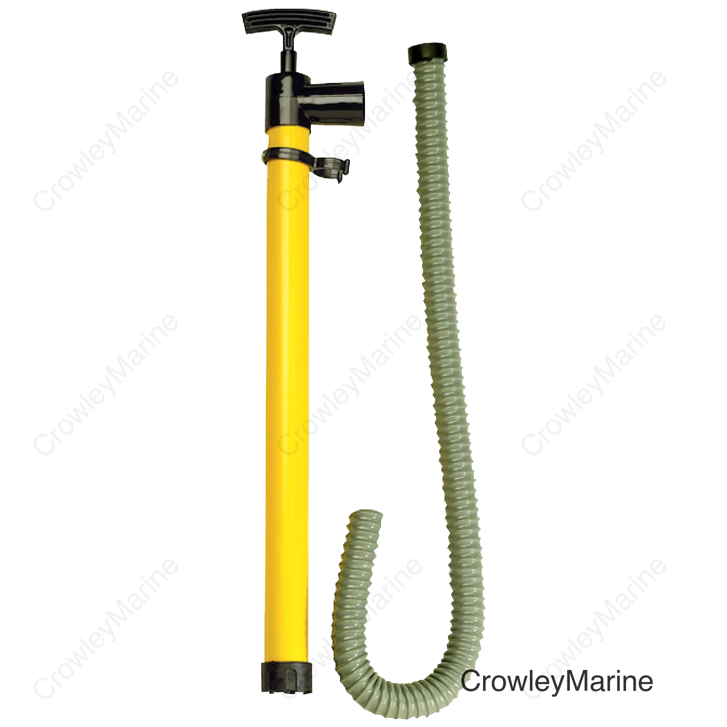Seachoice Emergency Hand-Operated, 24 In., 8 GPM Marine Bilge Pump, Safety Yellow Finish