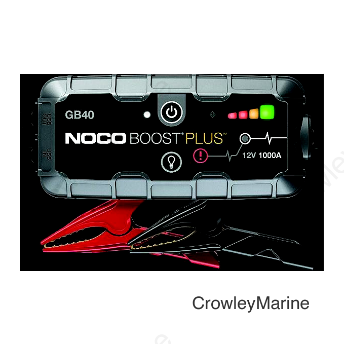 Genius GB40 Lithium Ion Jump Starter, 1000 Amps