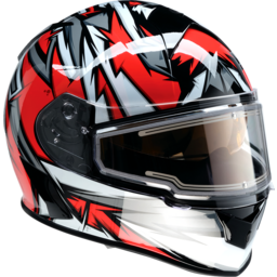 HELMET WARRANT NEURON RD/WH LG thumbnail-2