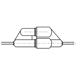 FUSE HOLDER INLINE DUAL 30A thumbnail-1