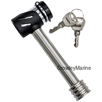 B&W Stainless Steel Receiver Lock For 2", 2.5" and 3" Rcvrs (319673)