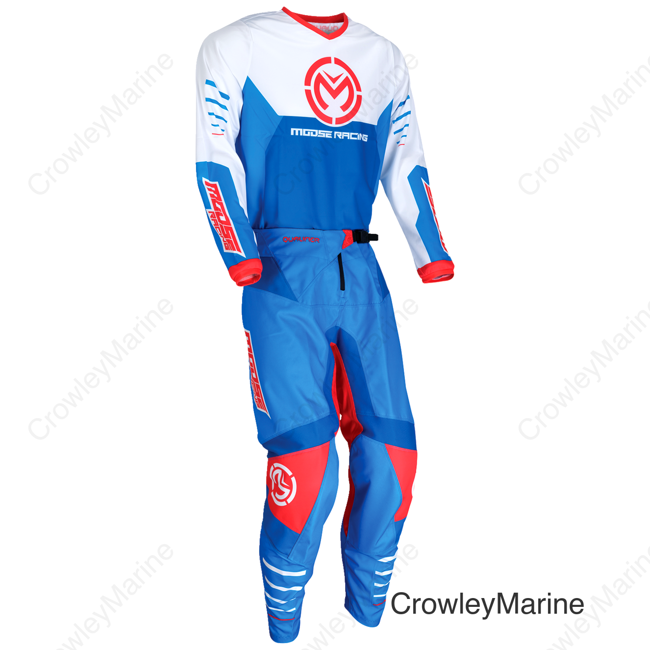 PANT QUALIFIER RED/WHITE/BLUE 42