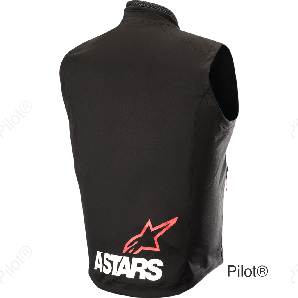 Session Race Vest - Black/Red - Small
