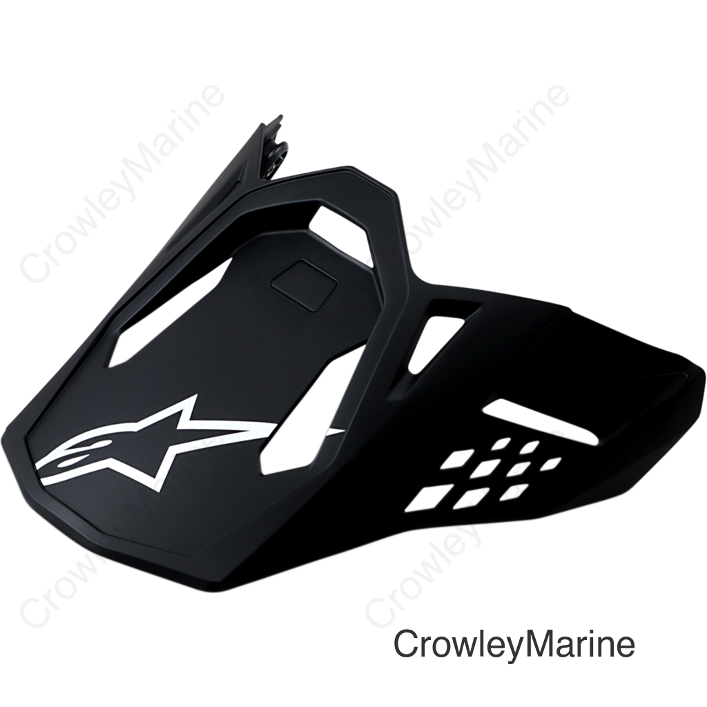 Supertech M8/M10 Visor - Matte Black