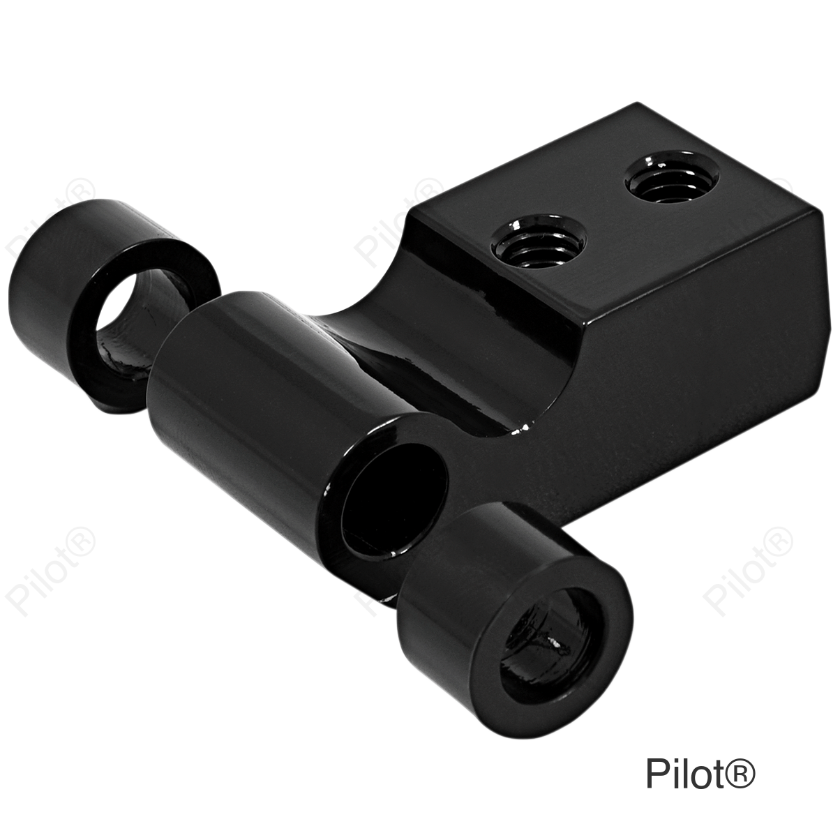 Headlight Mount Extension Block - Black