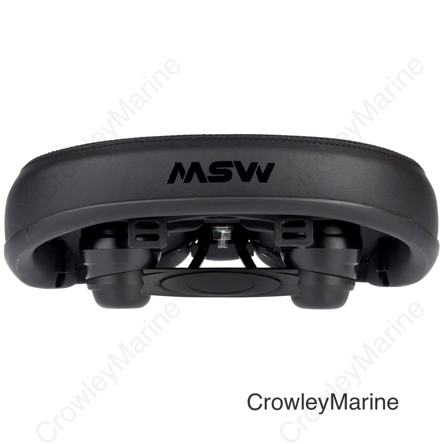 MSW Cruiser Saddle - Steel Black